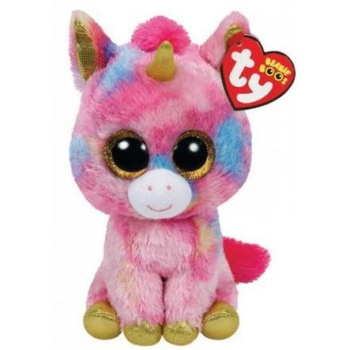 Beanie Boos Fantasia - Kolorowy Jednorożec 16cm